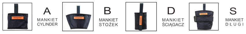 Tex Grip 3.0 rodzaje mankietów